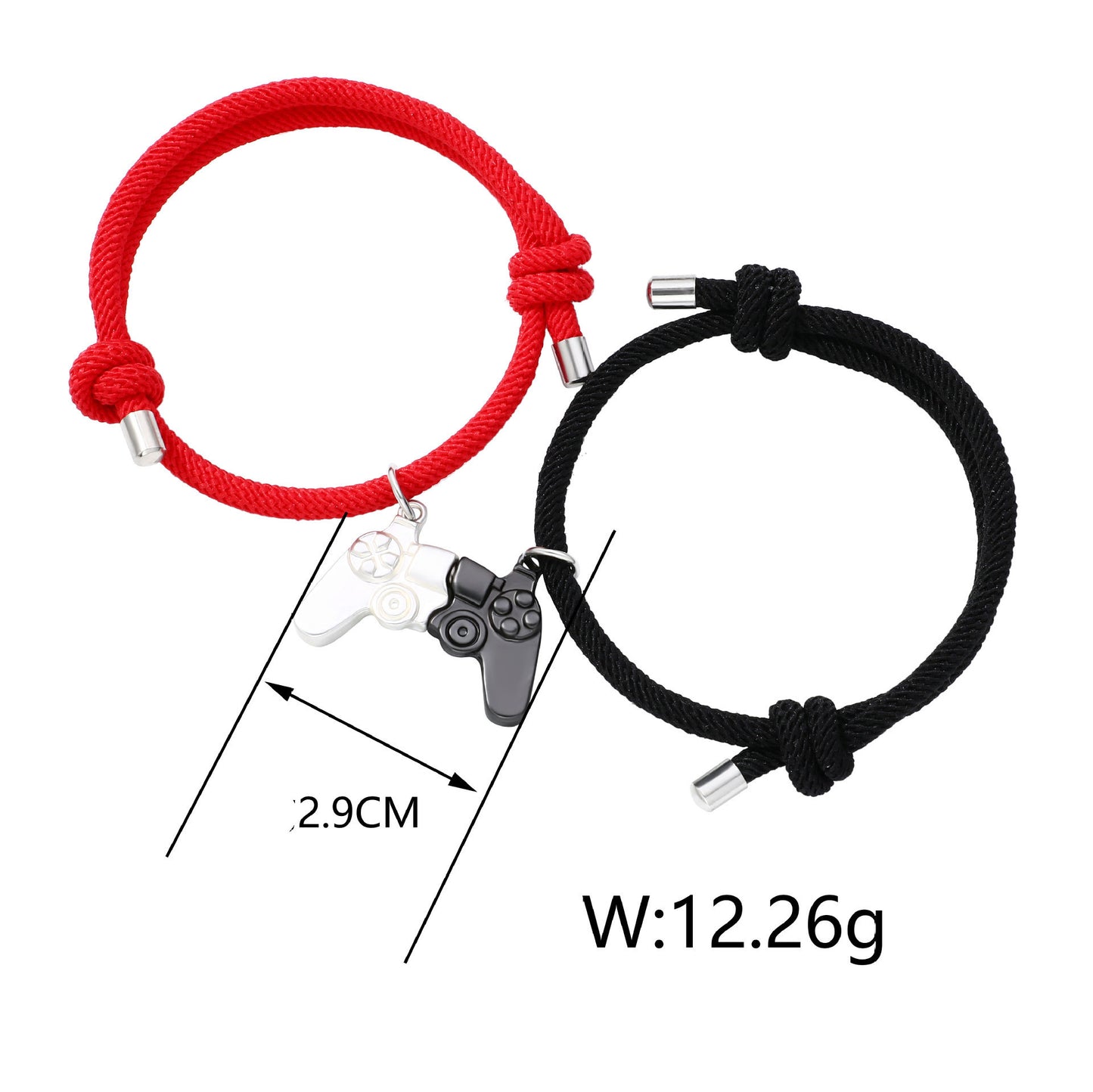 A Pair Of Game Console Couple Bracelets