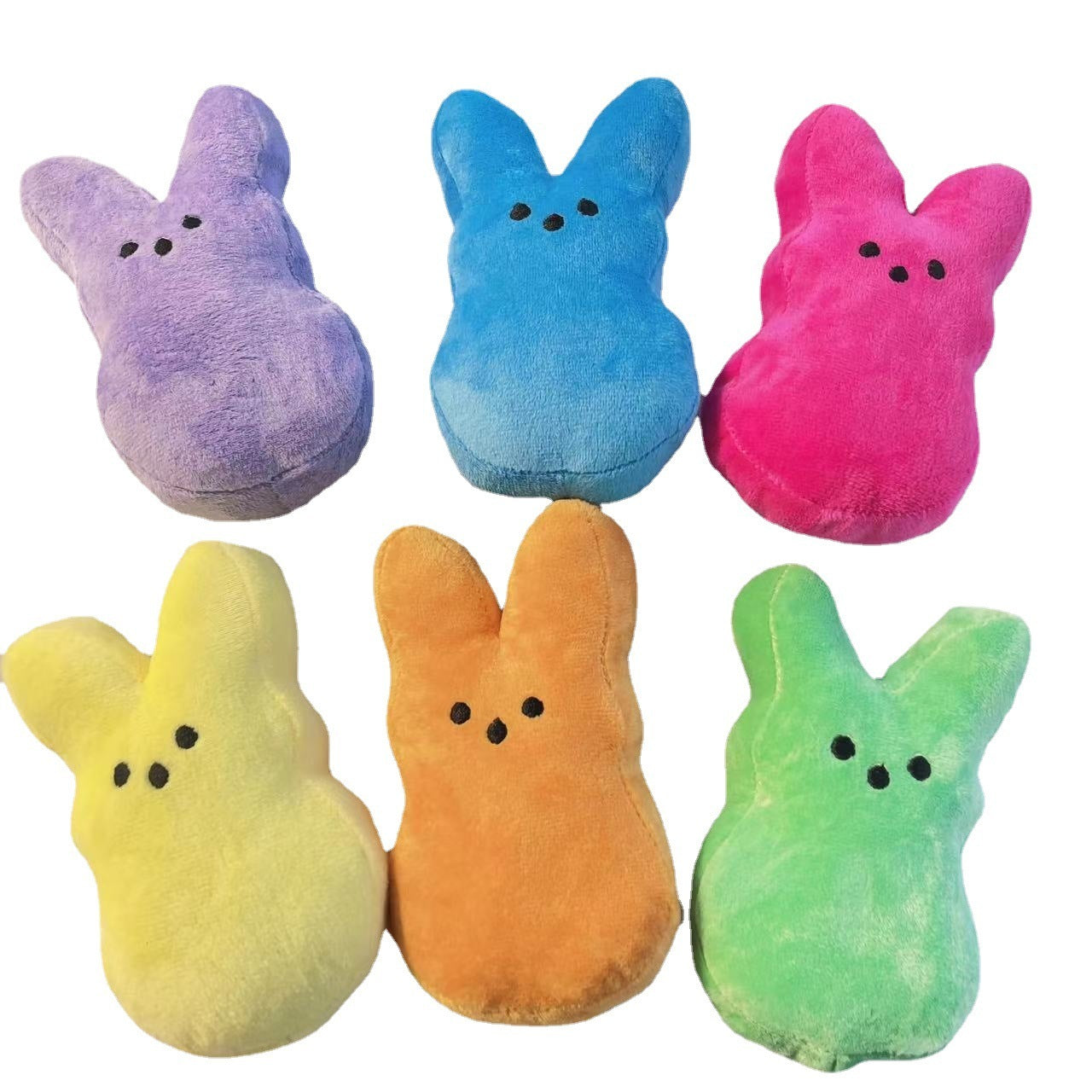 Factory Direct Sales Cross-border New Product Easter Rabbit Peeps Plush Toy Doll Gift