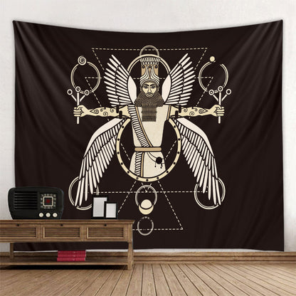 Black And White Series Tapestry Cross-border Explosion Background Cloth