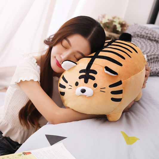 Plush Toy With Big Plush Tiger Pillow