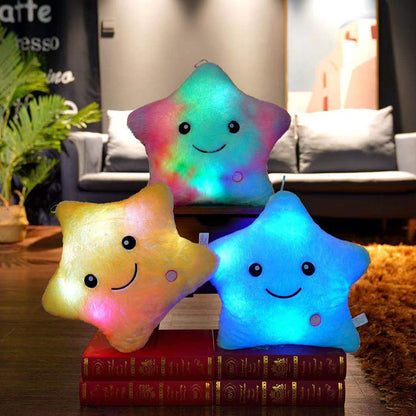 Colorful Glow Pillow Plush Toys Valentine's Day Girlfriend Gift