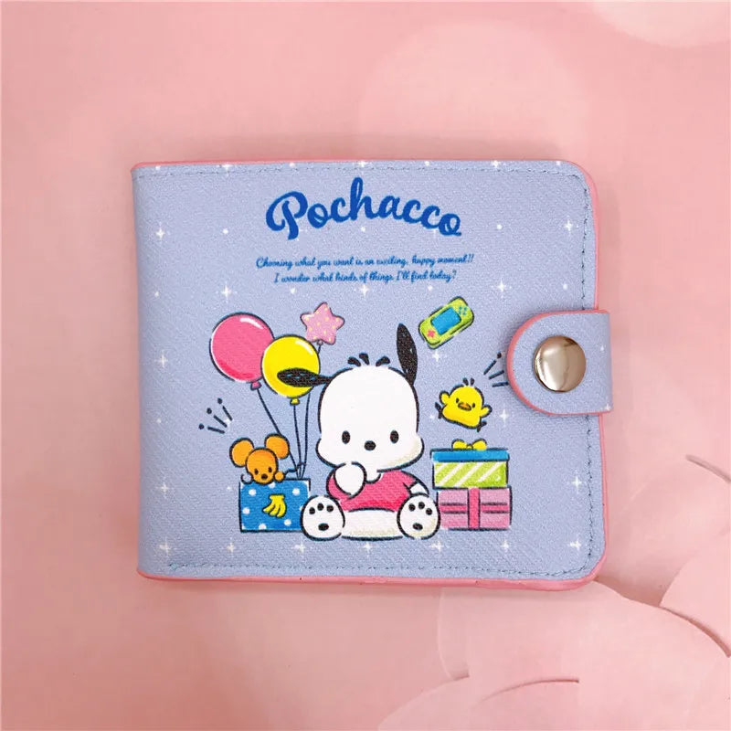 Kawaii Sanrio Pu Hello Kitty Wallet