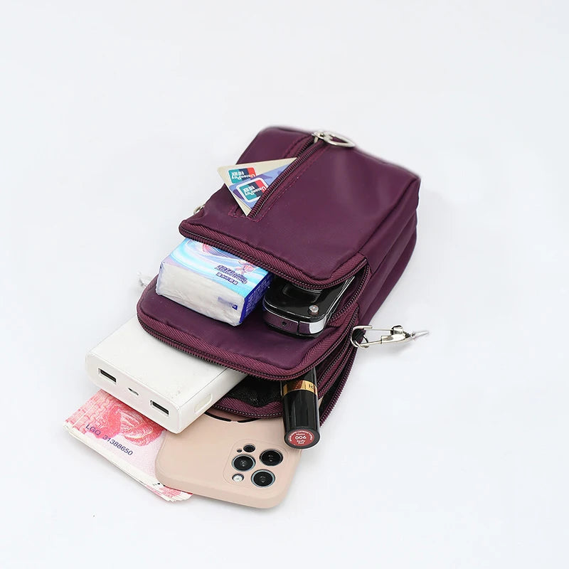 Mini Oxford Waterproof Mobile Phone Bag