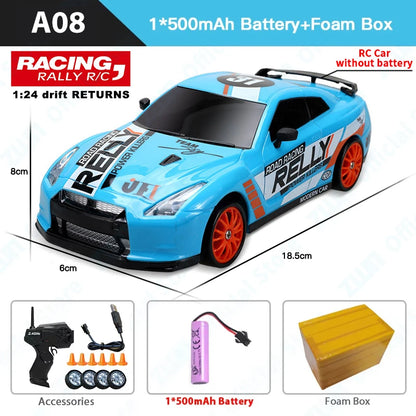 2.4G RC CAR With LED Light 4WD