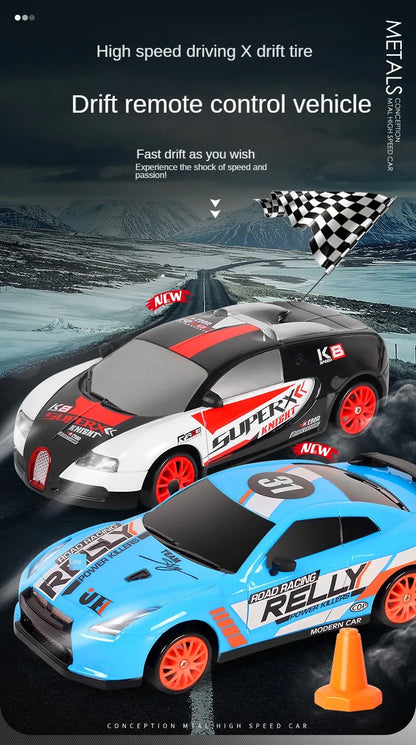 2.4G RC CAR With LED Light 4WD