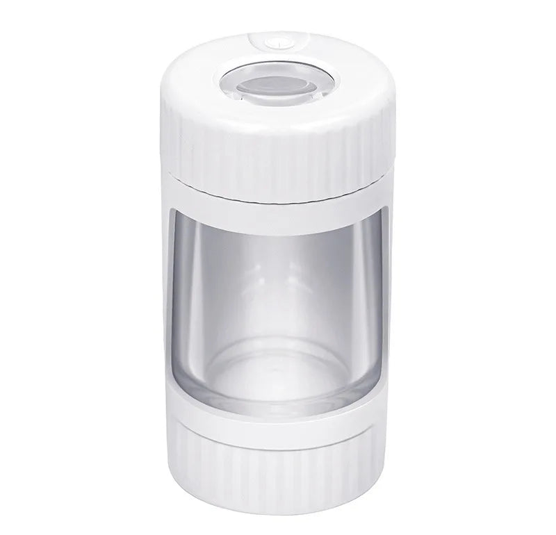 4 In 1 LED Tobacco Storage Jar with Grinder