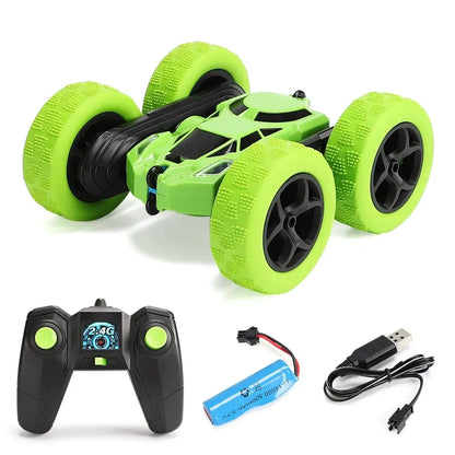 Double Sided Flip 2.4G Remote Control 360 Deree Rotation Off Road Drift RC