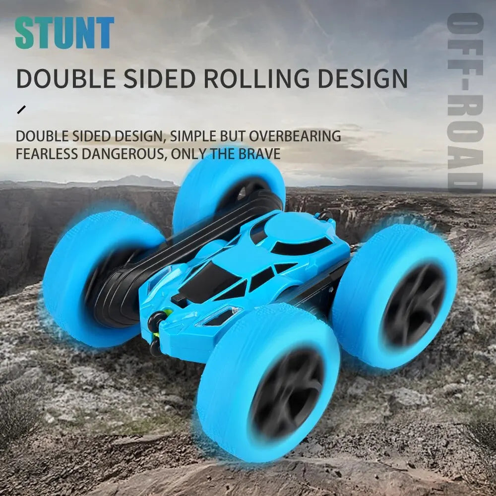 Double Sided Flip 2.4G Remote Control 360 Deree Rotation Off Road Drift RC