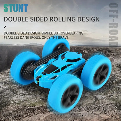 Double Sided Flip 2.4G Remote Control 360 Deree Rotation Off Road Drift RC