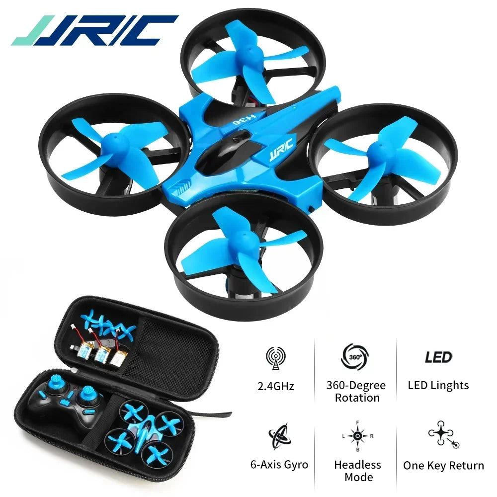 JJRC H36 Mini Rc Drone 4ch 6-Axis Headless Mode Helicopter 360° Flip Remote Control Quadcopter Toy Mini Drone