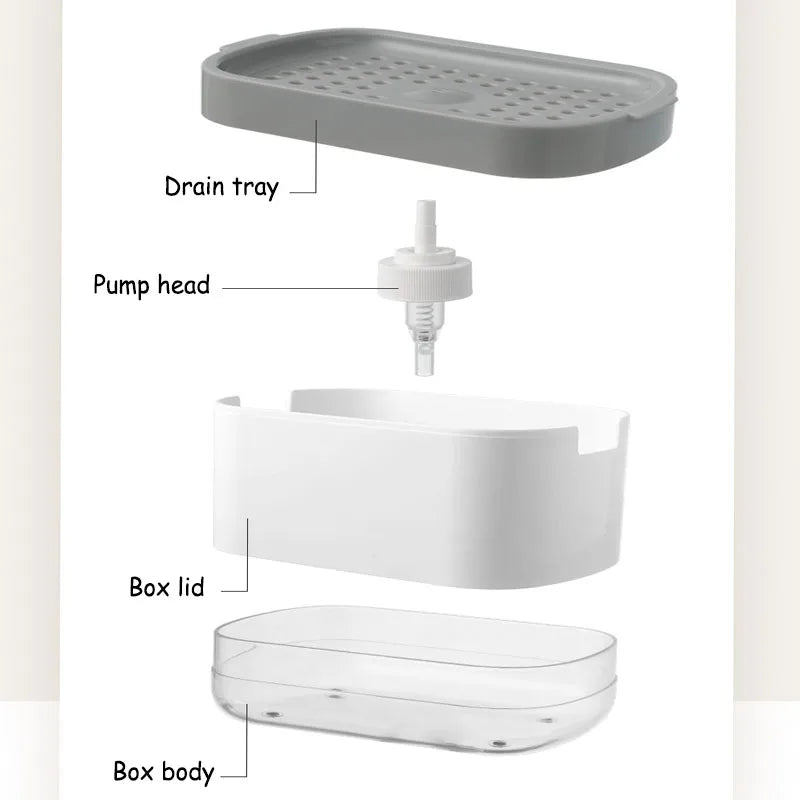 Liquid soap dispensers