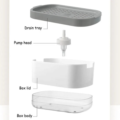 Liquid soap dispensers