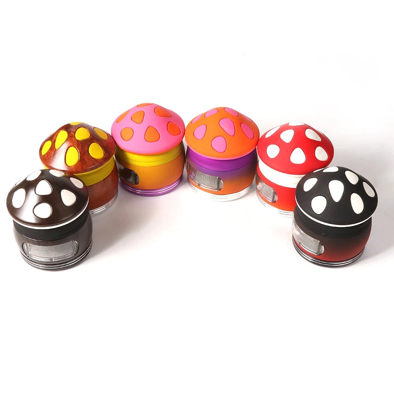 New Style 80mm Mushroom Shape Metal Grinder