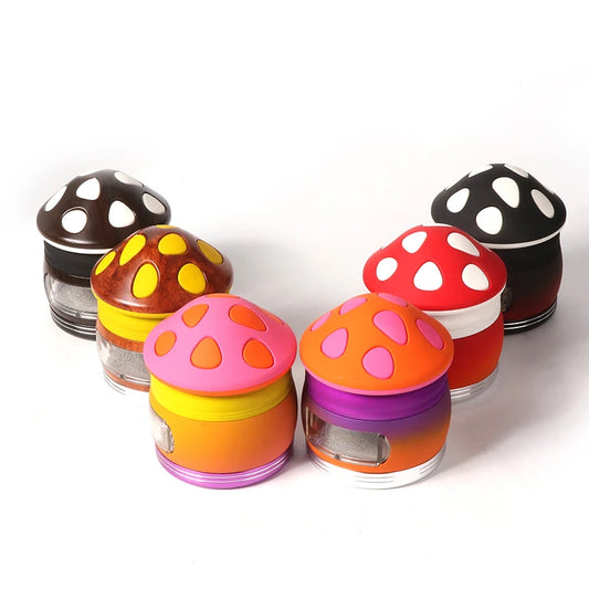 New Style 80mm Mushroom Shape Metal Grinder