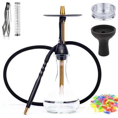 Hookah Complete Set with Glass Base