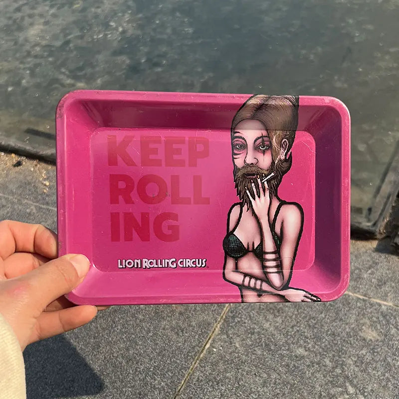 180*125MM Metal Rolling Tray