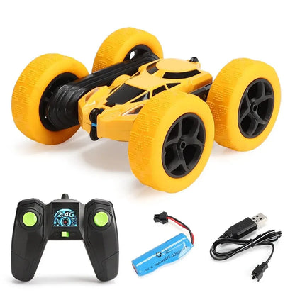 Double Sided Flip 2.4G Remote Control 360 Deree Rotation Off Road Drift RC