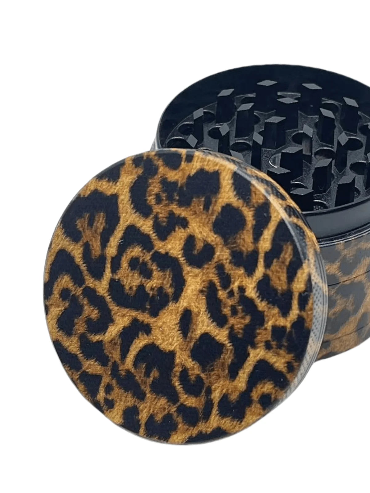 40/50mm Metal Herb Grinder Leopard Print