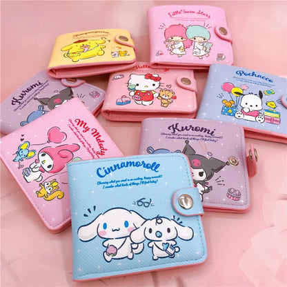 Kawaii Sanrio Pu Hello Kitty Wallet