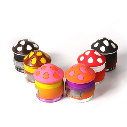 New Style 80mm Mushroom Shape Metal Grinder