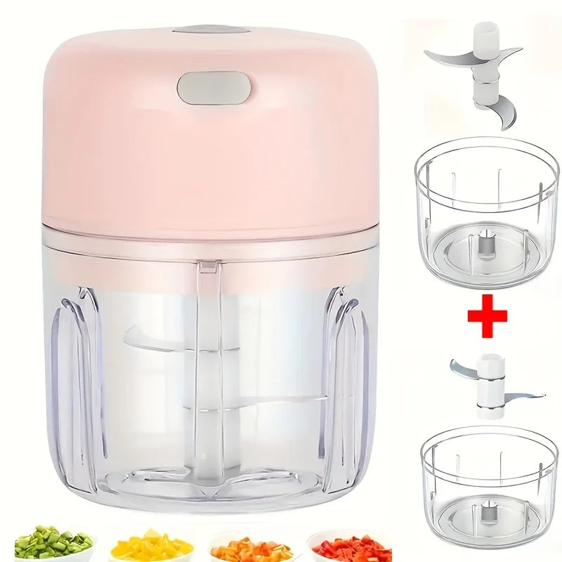 Mini Electric Kitchen Food Chopper