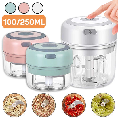 Mini Electric Kitchen Food Chopper