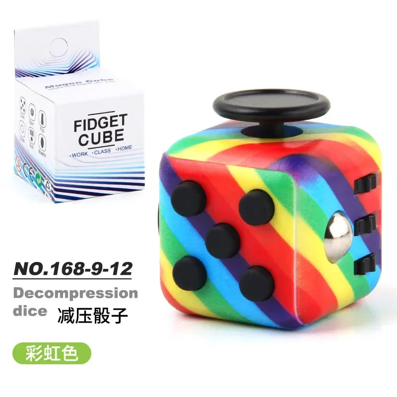 New Antistress Fidget Toys Compression Sensory Novelty Magic Dice