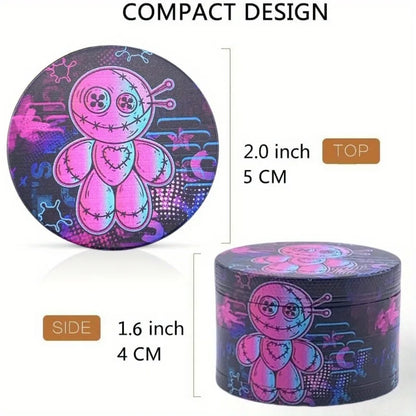 1.6/2 Inch Lovely Doll Tobacco Grinder