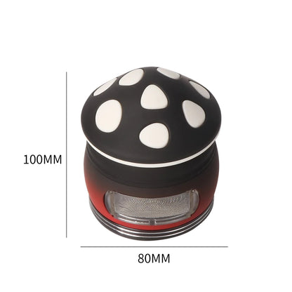 New Style 80mm Mushroom Shape Metal Grinder