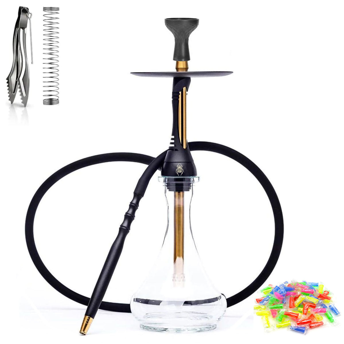 Hookah Complete Set with Glass Base