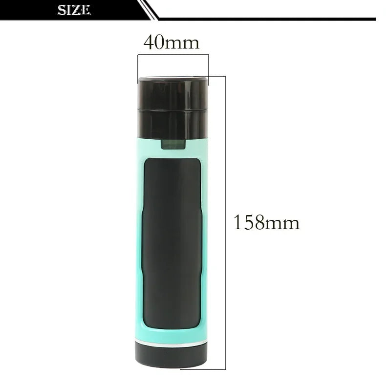 3 in 1 Portable Storage Case with Tobacco Grinder