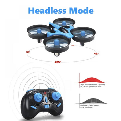 JJRC H36 Mini Rc Drone 4ch 6-Axis Headless Mode Helicopter 360° Flip Remote Control Quadcopter Toy Mini Drone