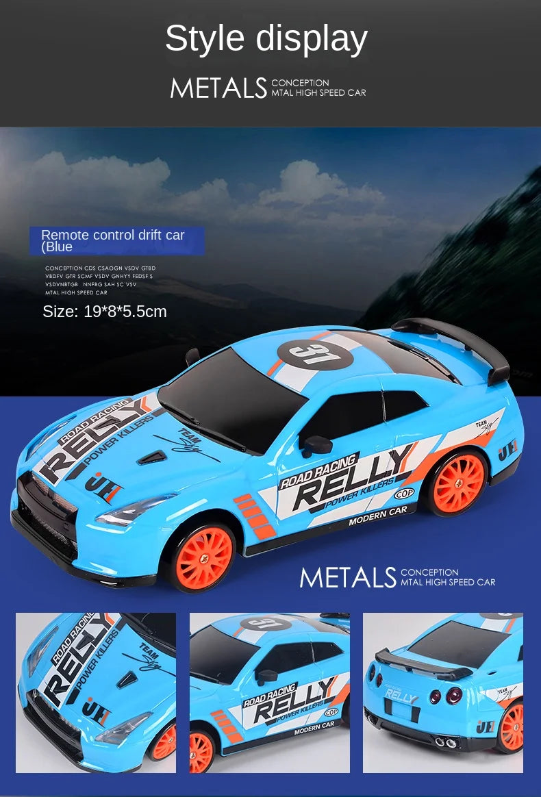 2.4G RC CAR With LED Light 4WD