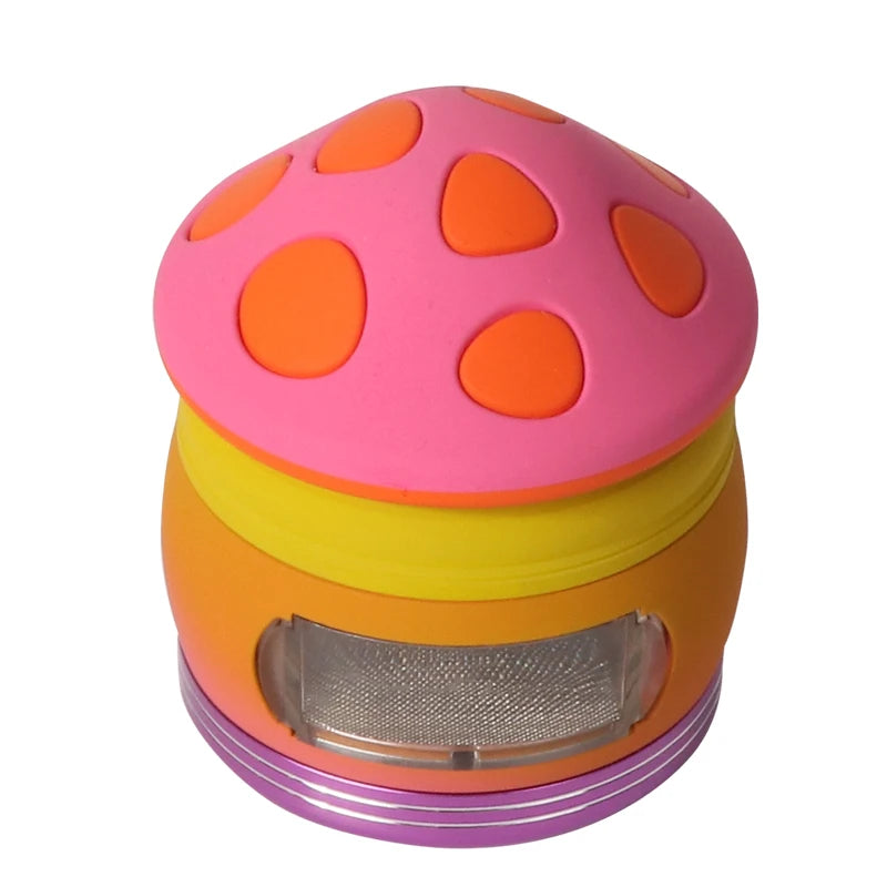 New Style 80mm Mushroom Shape Metal Grinder