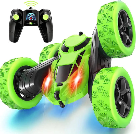 Double Sided Flip 2.4G Remote Control 360 Deree Rotation Off Road Drift RC