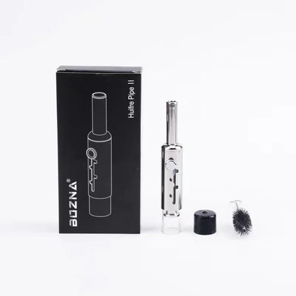 Adjustable 5 Gear Glass Dry Burning Smoking Pipe