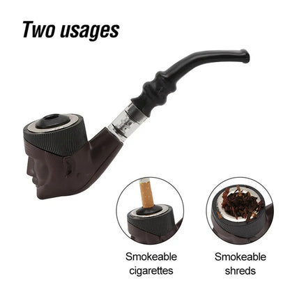 Tobacco Pipe Double Purpose