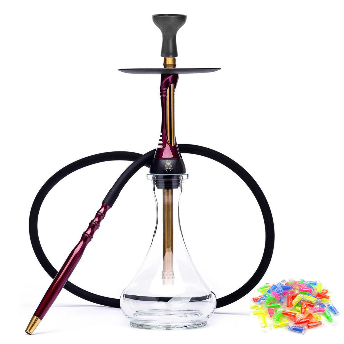 Hookah Complete Set with Glass Base