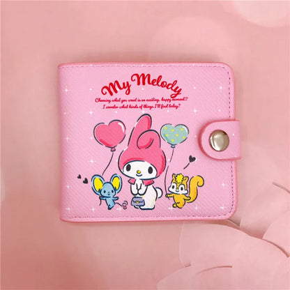 Kawaii Sanrio Pu Hello Kitty Wallet