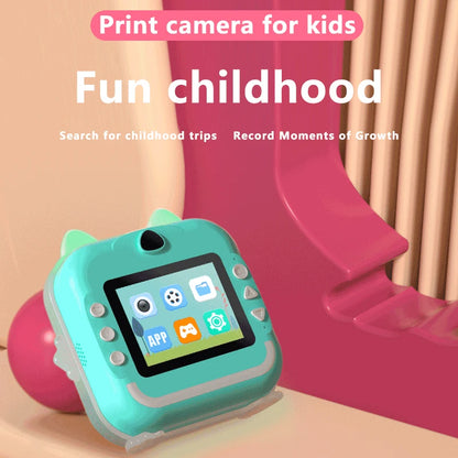 1080P HD Digital Camera Toys Instant Print for Kids With 32G Memory Card