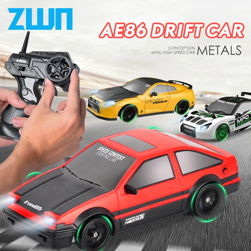 2.4G RC CAR With LED Light 4WD