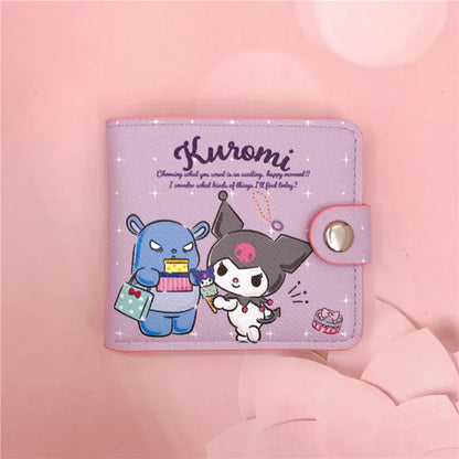 Kawaii Sanrio Pu Hello Kitty Wallet