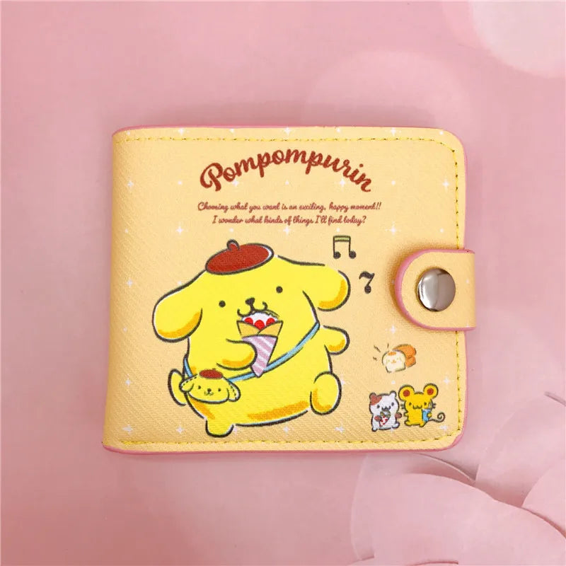 Kawaii Sanrio Pu Hello Kitty Wallet