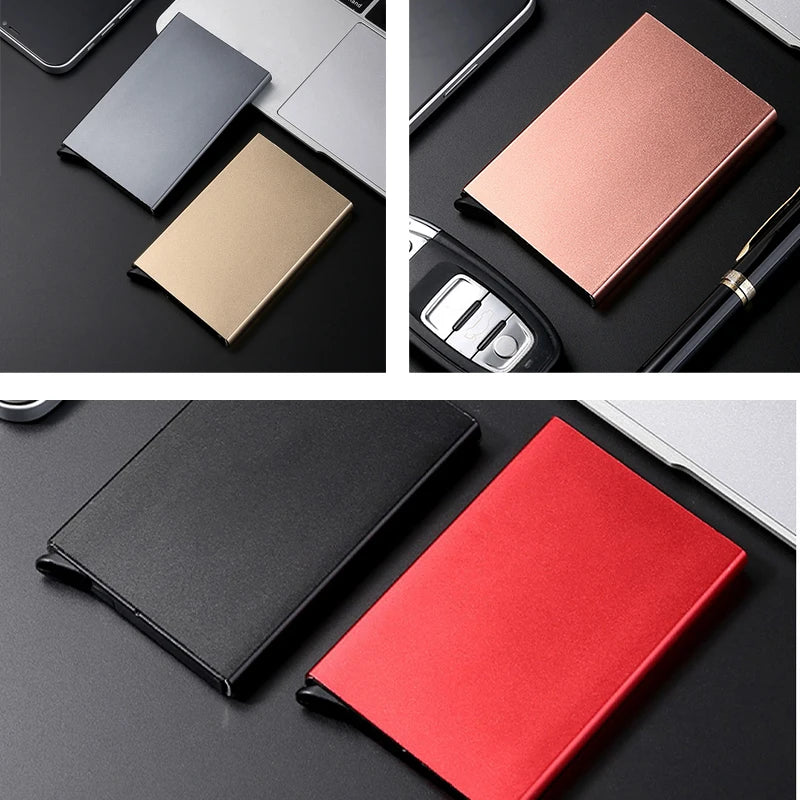 RFID Blocking Slim Pop-Up Wallet