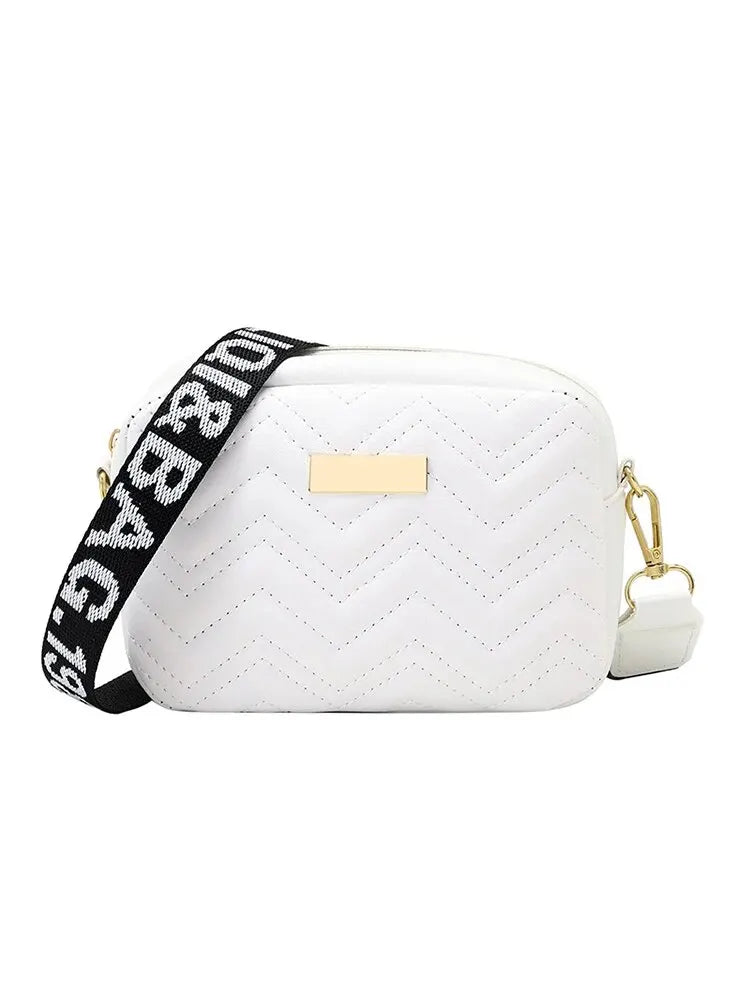 Wave Embroidery Square Bag for Women