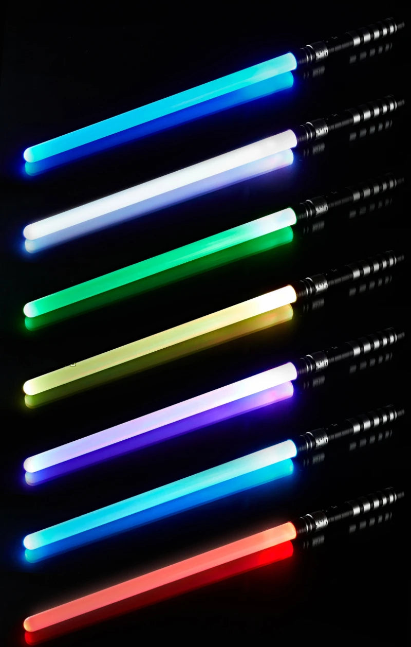 REikirc 75cm RGB  Lightsaber 2 in 1 7 colors Light Saber