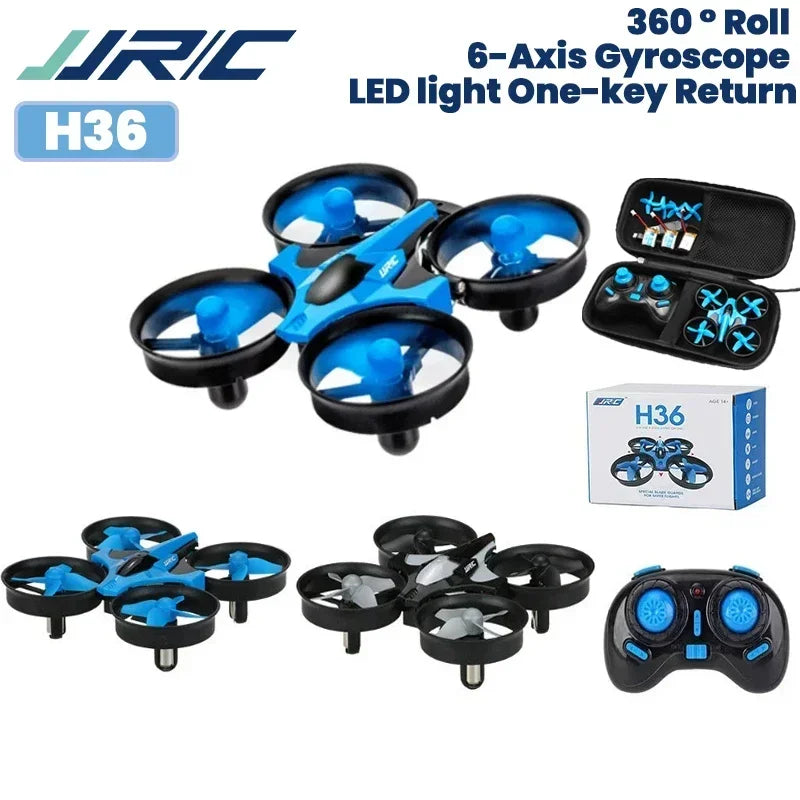 JJRC H36 Mini Rc Drone 4ch 6-Axis Headless Mode Helicopter 360° Flip Remote Control Quadcopter Toy Mini Drone