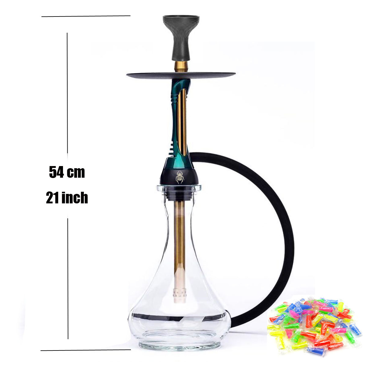 Hookah Complete Set with Glass Base