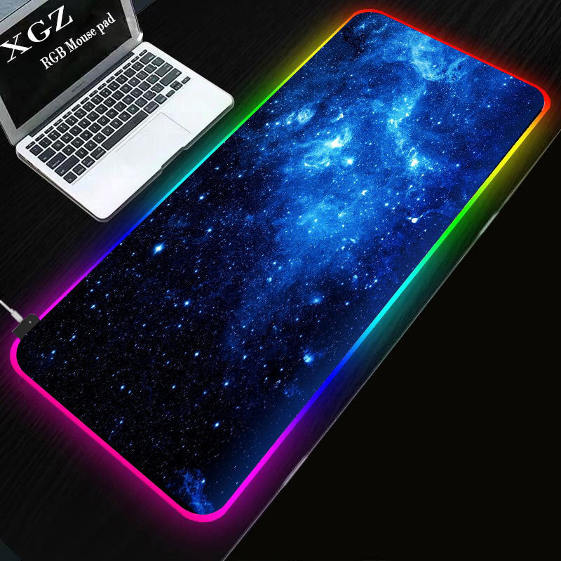 Starry Sky RGB Oversized Luminous Mouse Pad Anti-Slip