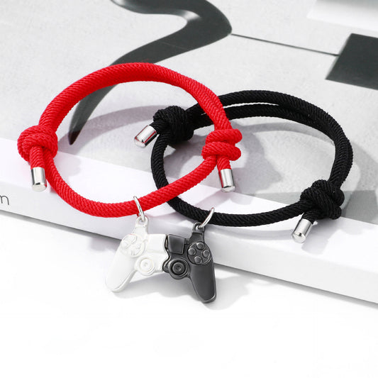 A Pair Of Game Console Couple Bracelets